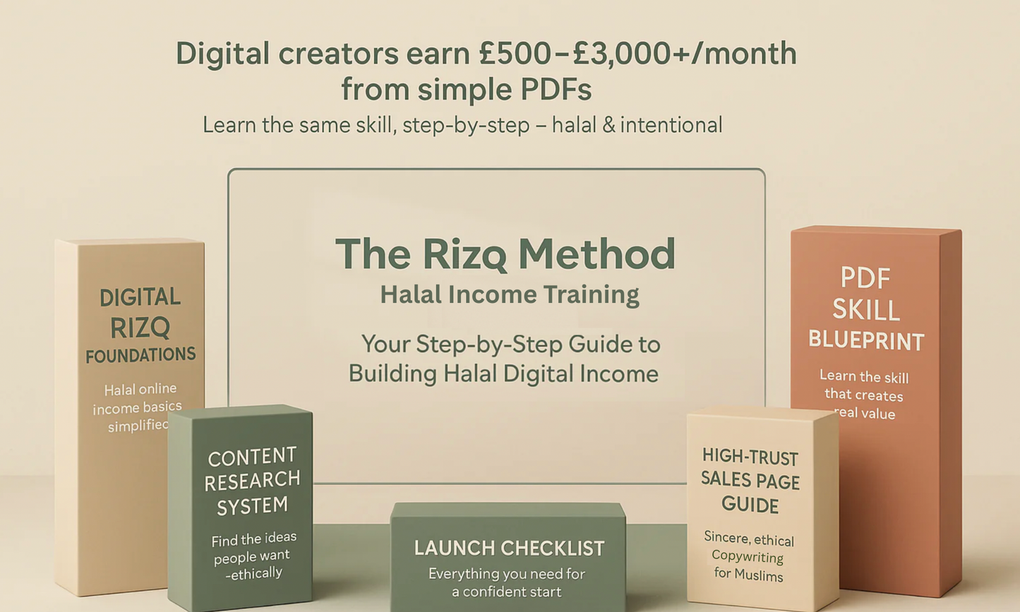 The Rizq Method | Digital E-book